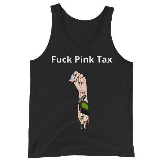 Fuck Pink Tax Tank Top